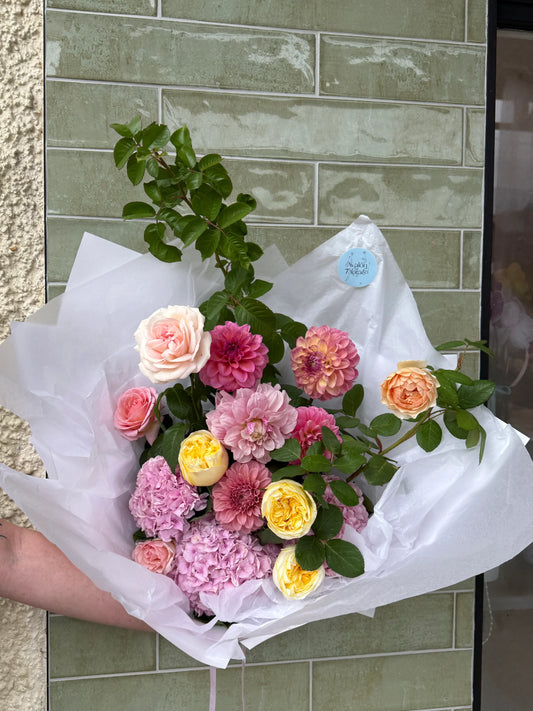 Bouquet of bright flowers