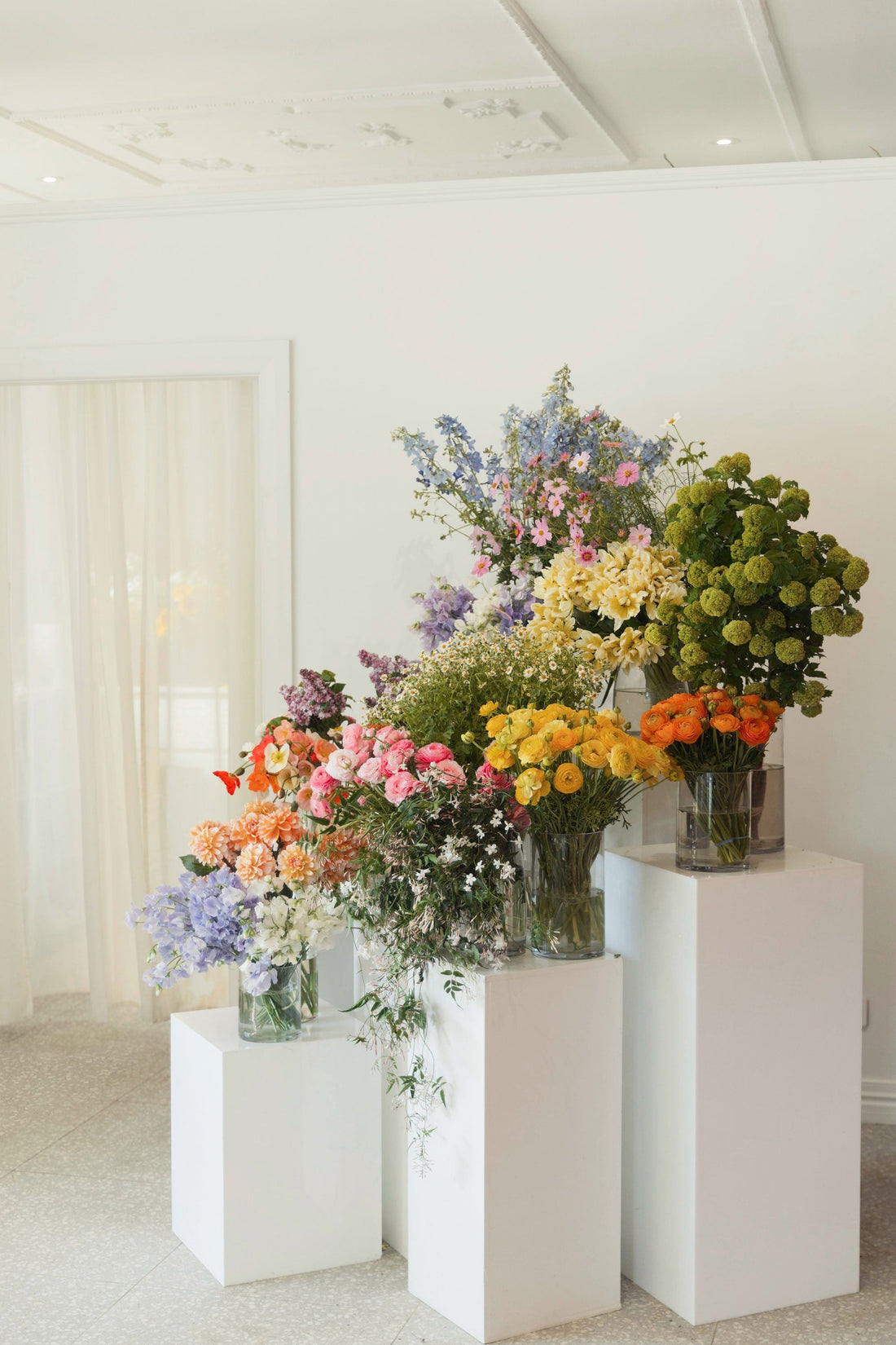 bright flowers locally sourced 